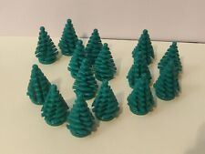Lot of 15 Lego Christmas Trees - Never Used - Mint Condition - Real Lego
