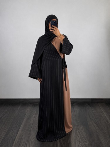 Abaya asmetrique tendance - abaya,