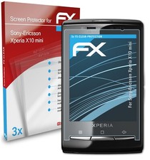 atFoliX 3x Protecteur d'écran pour Sony-Ericsson Xperia X10 mini clair