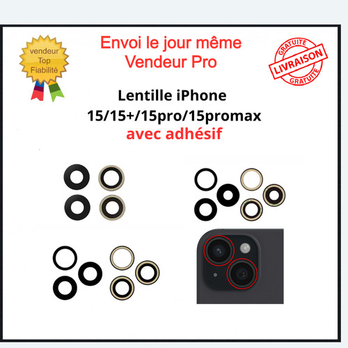Lentille iphone plus pro - lentille,
