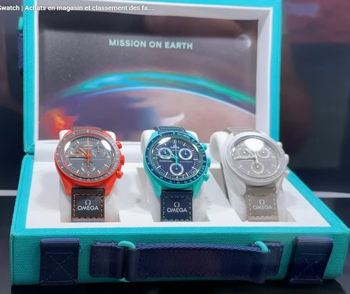 Montres omega swatch mission - montres,
