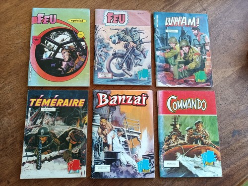 Lot arédit feu wham - lot,