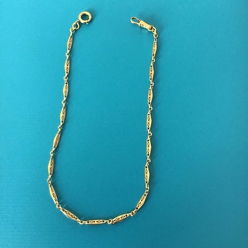 Chaine montre collier - montre, or