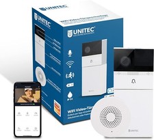 UNITEC Wifi Vidéo-interphone Avec Smartphone, Piles Ou Festverdrahtung (92