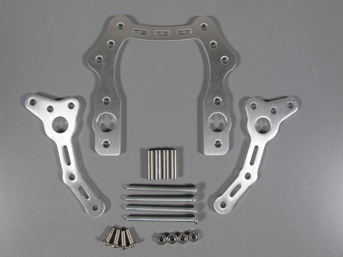 Aluminum front rear - aluminum, shock