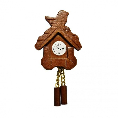Maison poupée pendule - de,