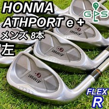 HONMA LH Iron Set ATHPORT e+ 5-11, SW Graphite Shaft Flex R Left Handed STORE