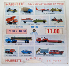 Majorette rail route ancienne