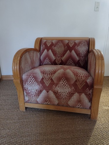 Fauteuil art déco années - fauteuil, 30