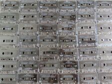 CHOICE QTY LOT 1 TO 100 CLEAR CASSETTE TAPES CRAFTS 4 CENTERPIECE  DECORATIONS