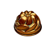 MOULE À GATEAU ANCIEN EN CUIVRE XXème