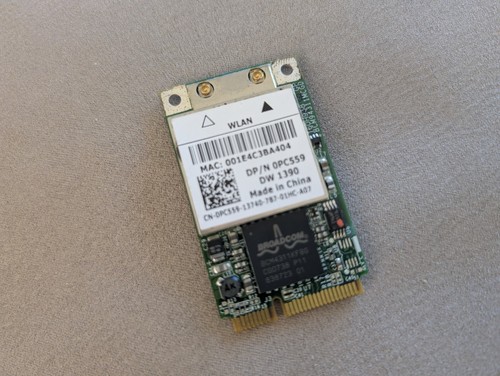 Carte wifi dell wireless 1390 - wireless,