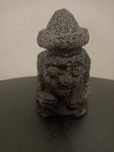 Statuette pierre lave - statuette, de
