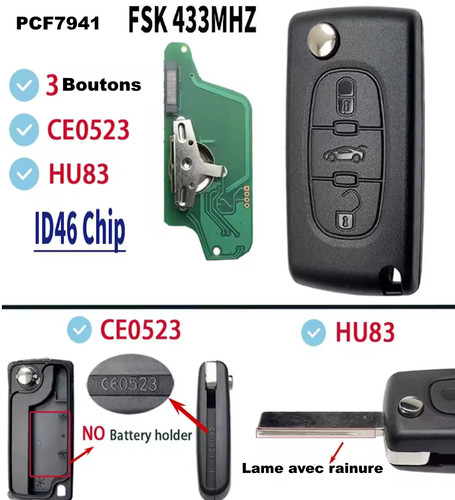 Cle vierge ce0523 - ce0523, id46