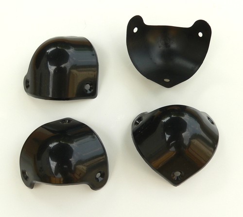 Set plastique noir coin - plastique,