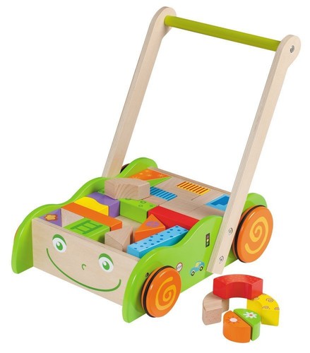 Chariot marche bois joueco - de,