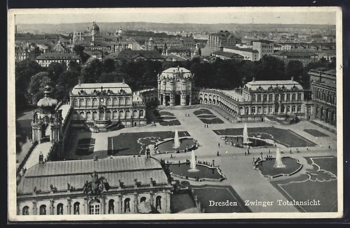 Dresde vue générale du - vue,