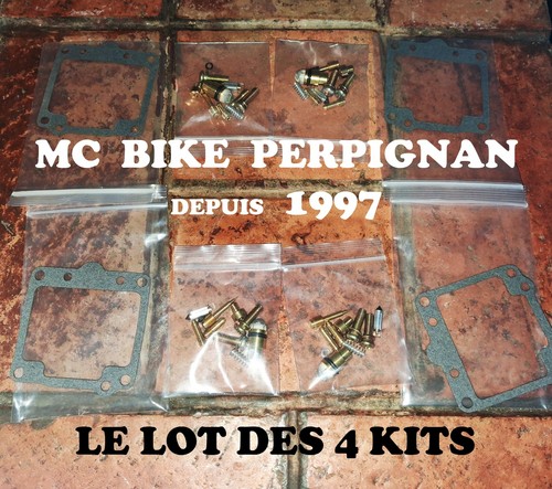 Kit carburateur yamaha - carburateur, (x4)