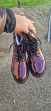 chaussure Dr Martens bordeaux