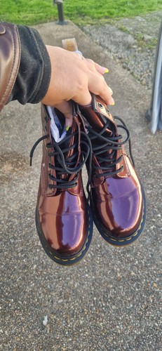 Chaussure martens bordeaux - martens,