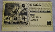 ticket billet place concert