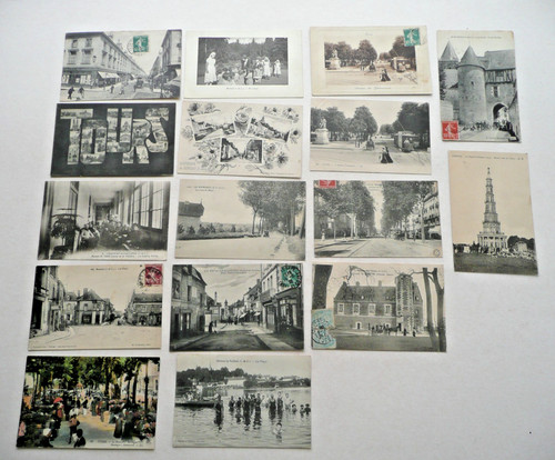 Lot cartes postales - lot,