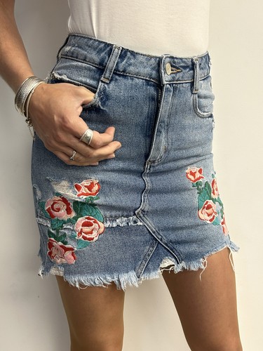 Mini jupe courte zara - jupe, denim