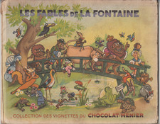 CHOCOLAT MENIER  - Album collection d'images n° 1 - Les Fables de LA FONTAINE