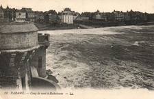 Old postcard 35 - Parame (Ille et Vilaine) - 19. Gust of wind in Rochebonne