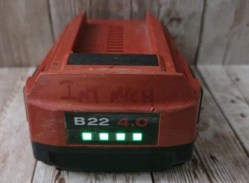 Hilti b22 0ah lithium - 4.0ah, lithium-ion