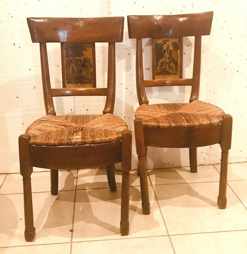 Paire chaises napoléon - paire,