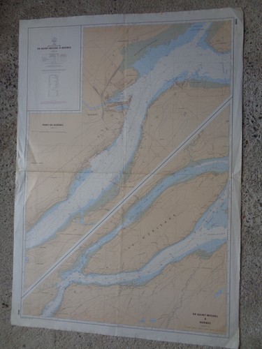 Carte marine saint michel - carte,