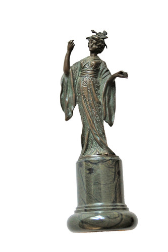 Statuette bronze jeune - statuette, en