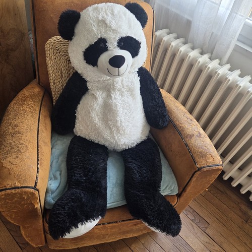 Gifi grande peluche panda - peluche, noir