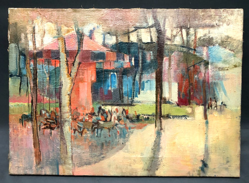 Tableau maurice boucard vers - maurice,