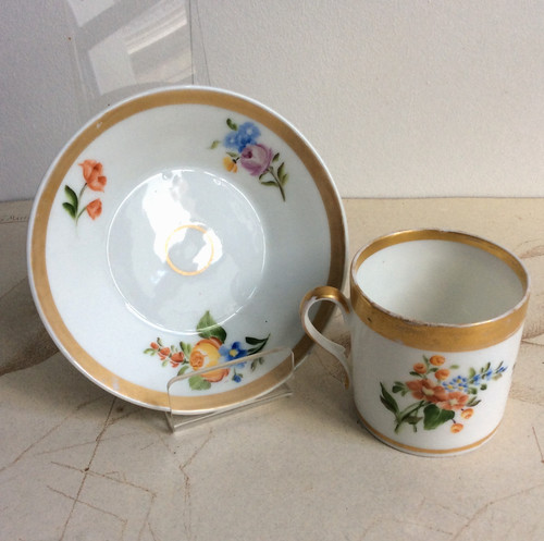 Tasse soucoupe porcelaine - tasse, et