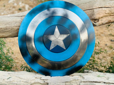 Captain America Blue Damage