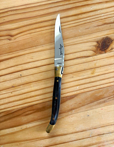 Laguiole 440 pocketknife black - pocketknife,