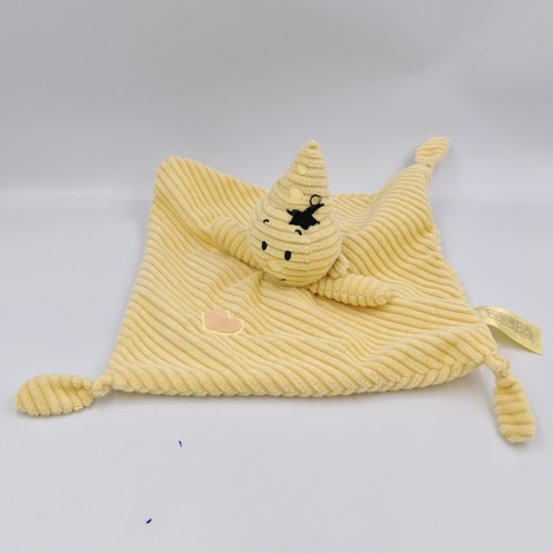 Doudou plat bumba clown - doudou, jaune