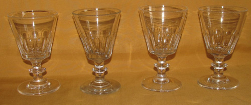 Lot verres vin blanc - lot, 4