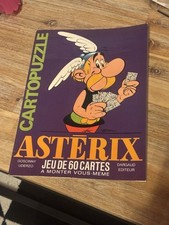 Cartopuzzle Astérix 1972 Dargaud – Jeu 60 cartes complet non découpé