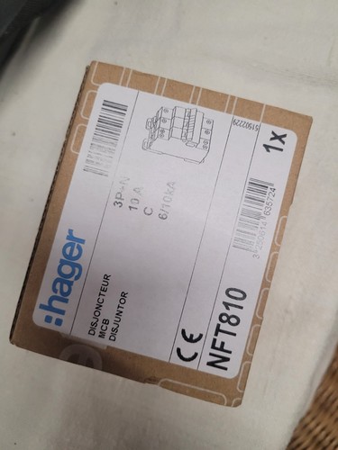 Nft810 disjoncteur hager 10a - nft810,