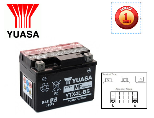 Batterie yuasa moto scooter - yuasa,