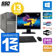 PC Tour Dell 7010 Ecran 19"