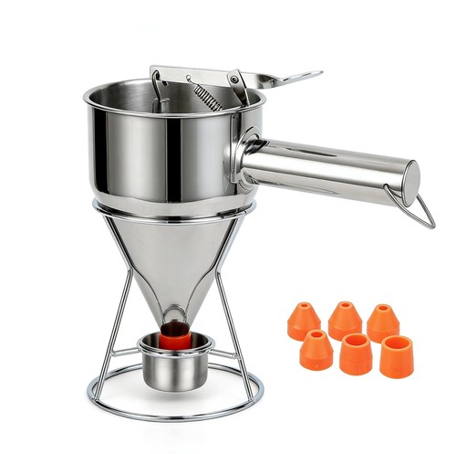 Entonnoir piston inox 1200 - entonnoir,