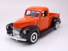 Ford Pick Up 1940 Orange Noir
