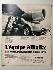 PUBLICITE ANNEES 70 - ALITALIA