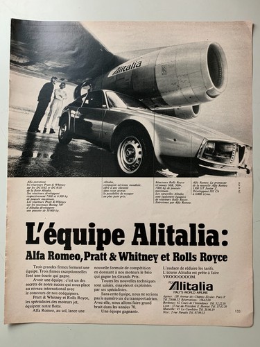 Publicite annees alitalia - annees,