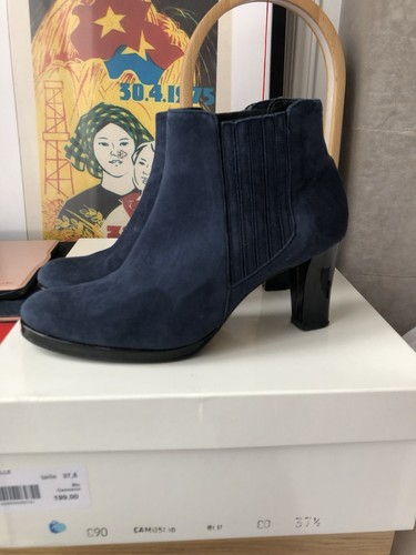 Bottines daim venise - en,
