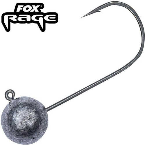 Tête plombé fox rage jig - rage,
